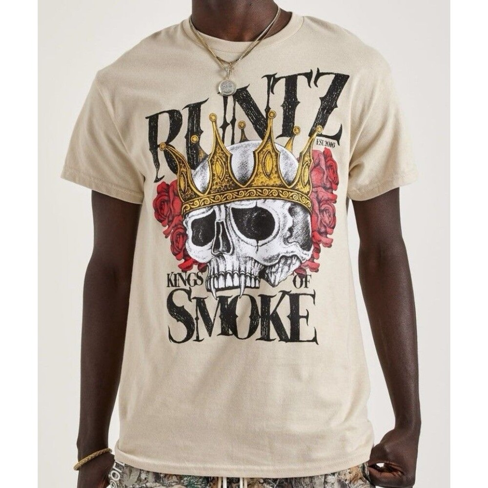 RUNTS King Of Smoke T SHIRT Sizes M,L,XL,2XL